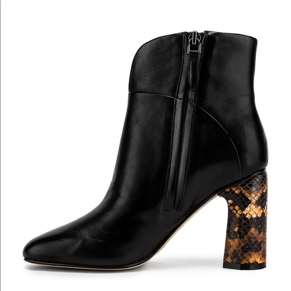 Sigerson Morrison Beatrice Ankle Booties Black - Picture 12 of 12